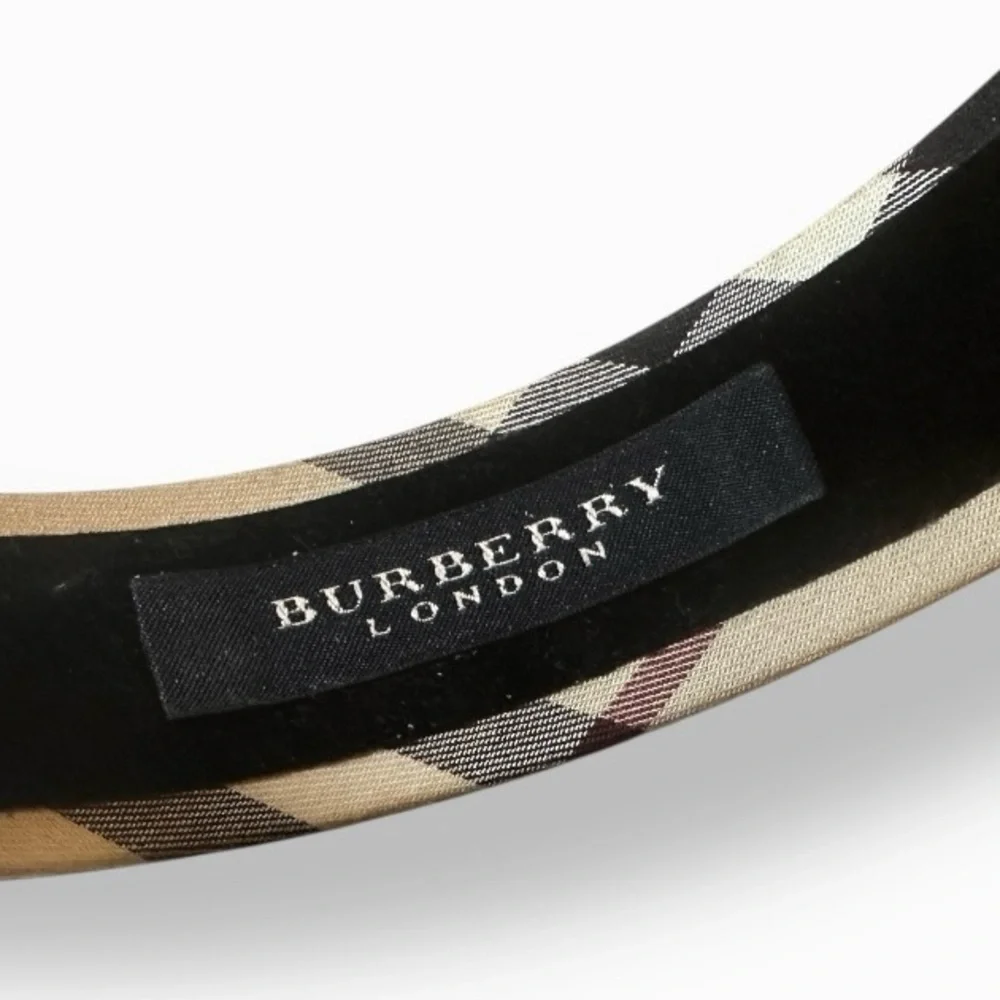 Vintage BURBERRY Nova Check Headband - 100% Authentic - Retailed for $275 - Y2K✨ - Picture 3 of 4